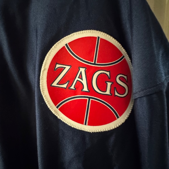 Gonzaga Bulldogs Player Issued #35 Basketball 2XL Navy and Red Bulldog College - Picture 3 of 8
